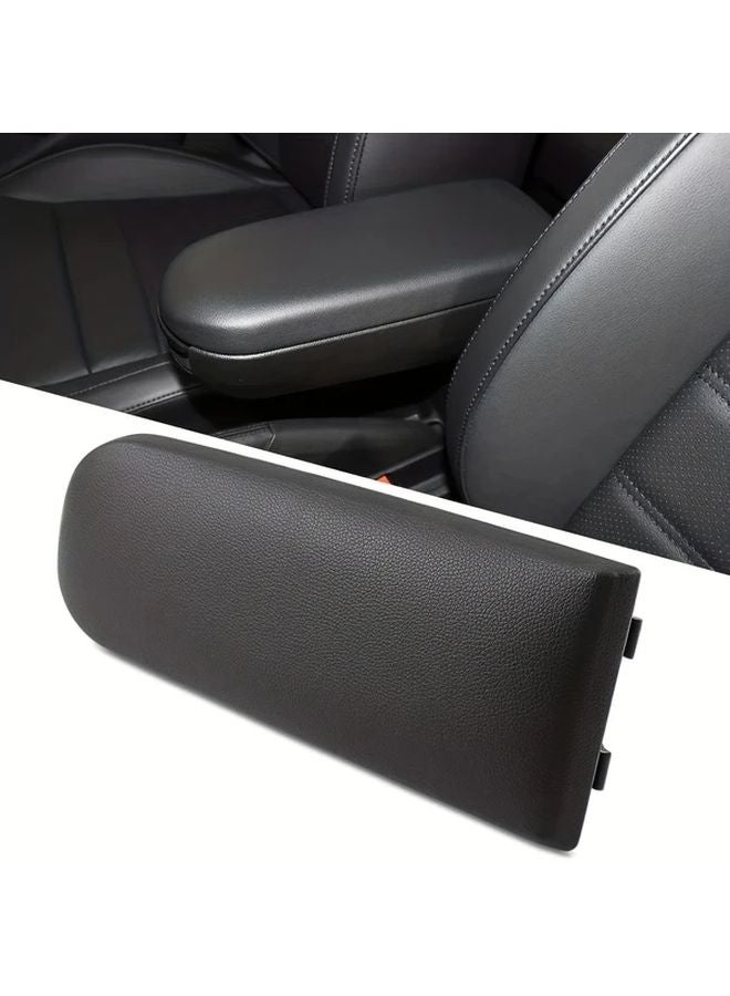 Black Smooth Surface Central Armrest Cover Storage Box Cover For Jetta Golf 4 Passat B5 1998 2005 - Image 3